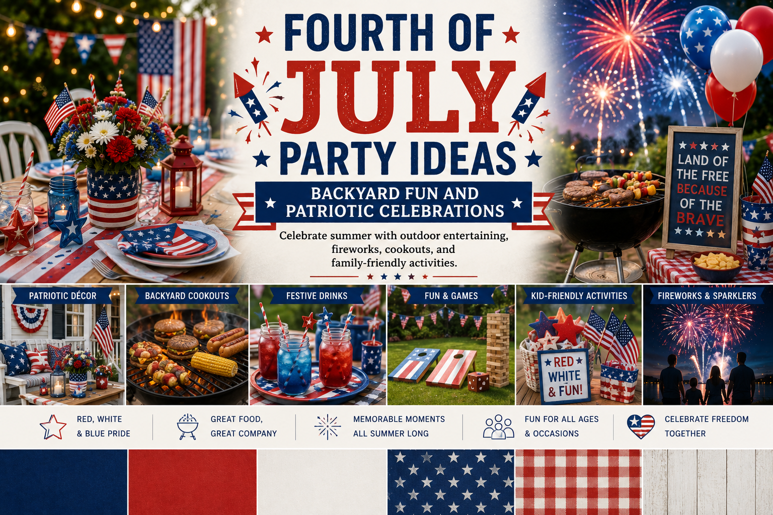 July 4th outdoor celebration